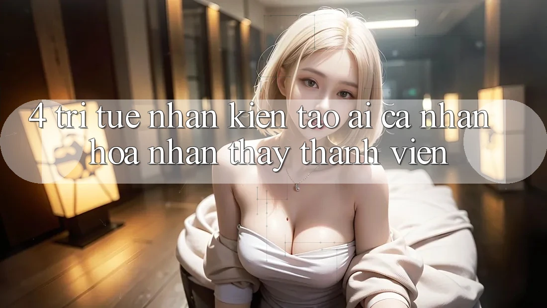 4. Trí Tuệ Nhân Kiến tạo (AI) Cá Nhân Hóa Nhận thấy Thành viên