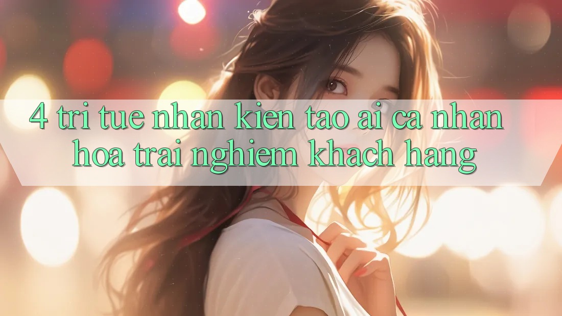 4. Trí Tuệ Nhân Kiến tạo (AI) Cá Nhân Hóa Trải Nghiệm Khách Hàng