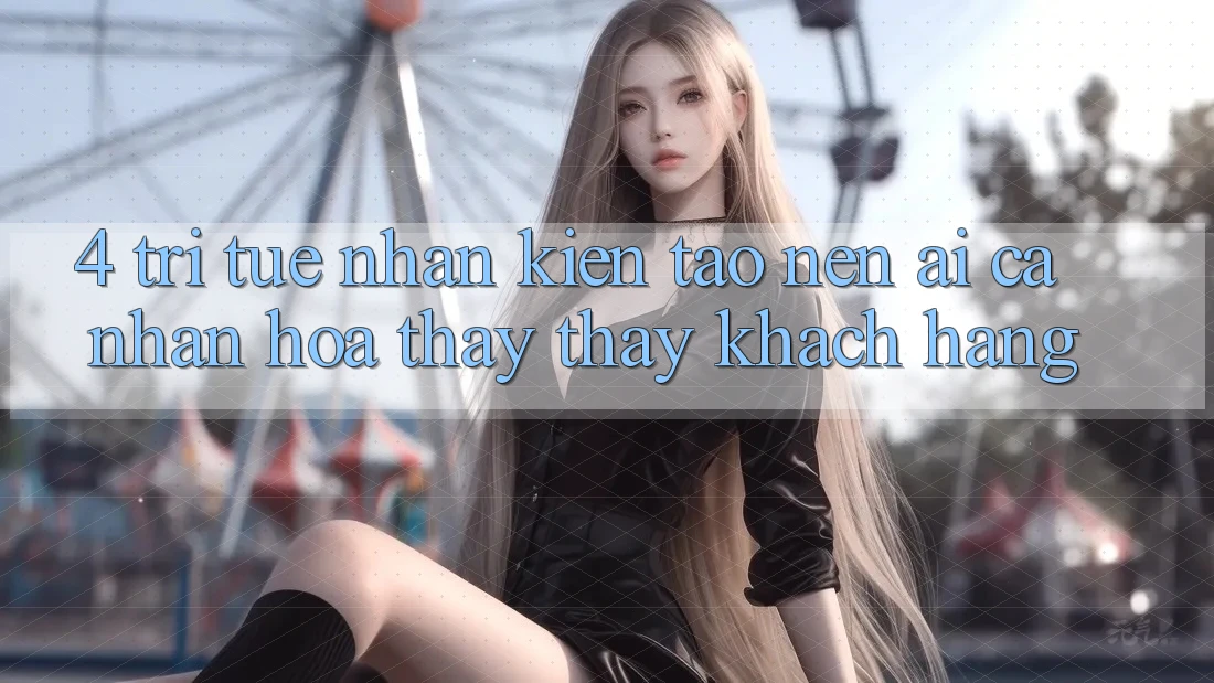 4. Trí Tuệ Nhân Kiến tạo nên (AI) Cá Nhân Hóa Thấy thấy Khách Hàng