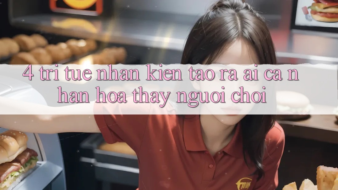 4. Trí Tuệ Nhân Kiến tạo ra (AI) Cá Nhân Hóa Thấy Người chơi