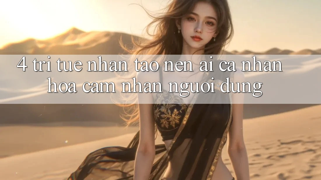 4. Trí Tuệ Nhân Tạo nên (AI) Cá Nhân Hóa Cảm nhận Người dùng