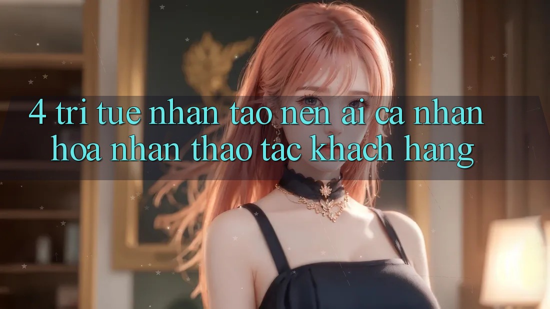 4. Trí Tuệ Nhân Tạo nên (AI) Cá Nhân Hóa Nhận thao tác Khách Hàng