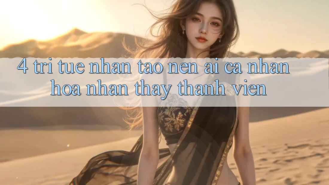 4. Trí Tuệ Nhân Tạo nên (AI) Cá Nhân Hóa Nhận thấy Thành viên