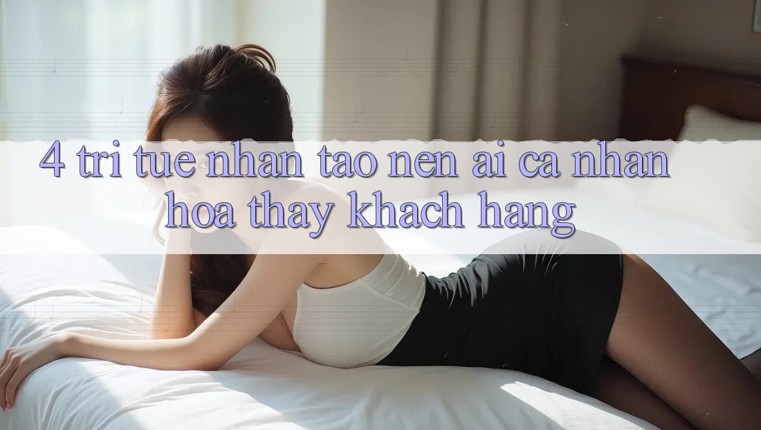 4. Trí Tuệ Nhân Tạo nên (AI) Cá Nhân Hóa Thấy Khách Hàng
