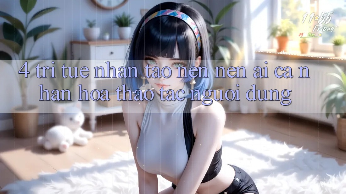 4. Trí Tuệ Nhân Tạo nên nên (AI) Cá Nhân Hóa Thao tác Người dùng