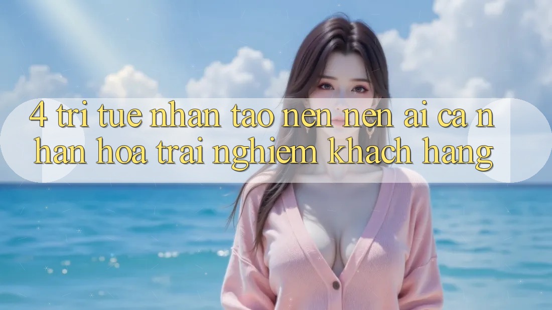4. Trí Tuệ Nhân Tạo nên nên (AI) Cá Nhân Hóa Trải nghiệm Khách Hàng