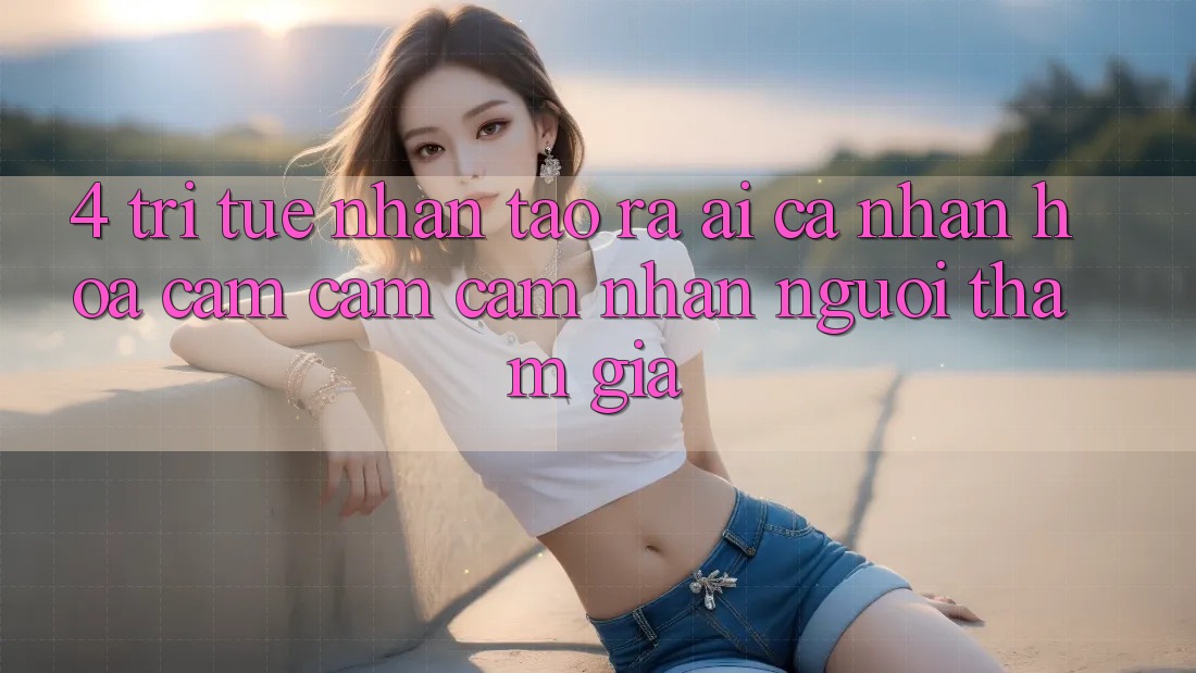 4. Trí Tuệ Nhân Tạo ra (AI) Cá Nhân Hóa Cảm cảm cảm nhận Người tham gia