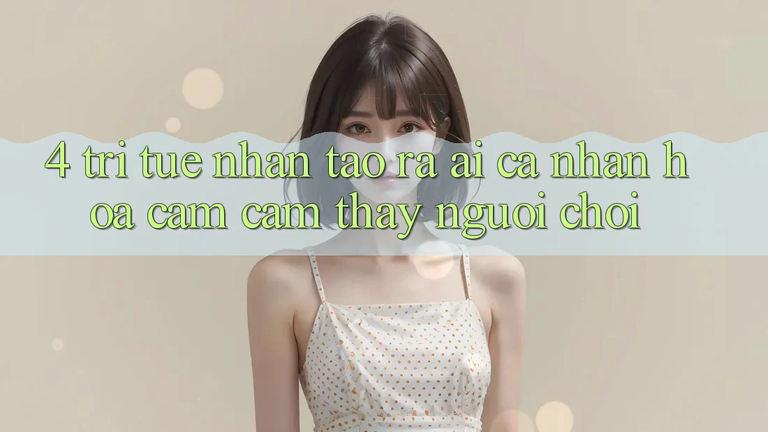 4. Trí Tuệ Nhân Tạo ra (AI) Cá Nhân Hóa Cảm cảm thấy Người chơi