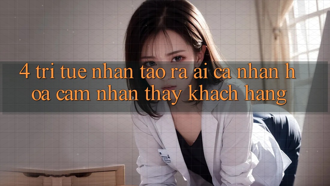 4. Trí Tuệ Nhân Tạo ra (AI) Cá Nhân Hóa Cảm nhận thấy Khách Hàng