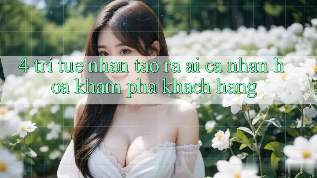 4. Trí Tuệ Nhân Tạo ra (AI) Cá Nhân Hóa Khám phá Khách Hàng