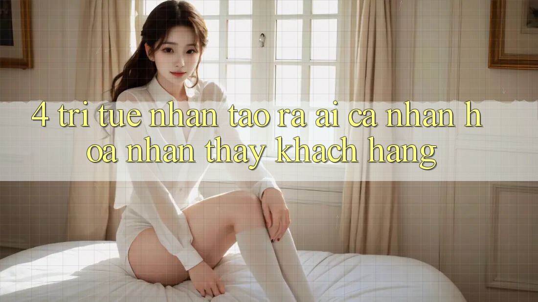 4. Trí Tuệ Nhân Tạo ra (AI) Cá Nhân Hóa Nhận thấy Khách Hàng