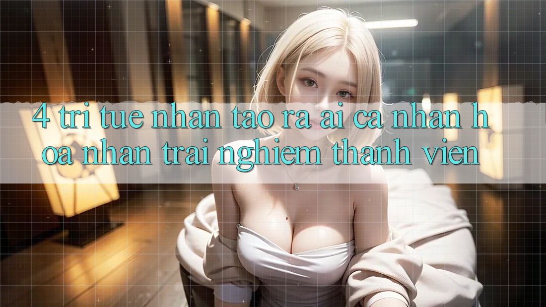 4. Trí Tuệ Nhân Tạo ra (AI) Cá Nhân Hóa Nhận trải nghiệm Thành viên