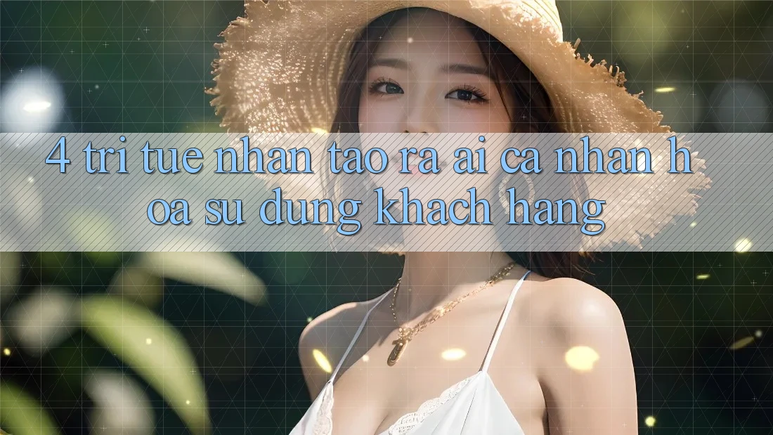4. Trí Tuệ Nhân Tạo ra (AI) Cá Nhân Hóa Sử dụng Khách Hàng