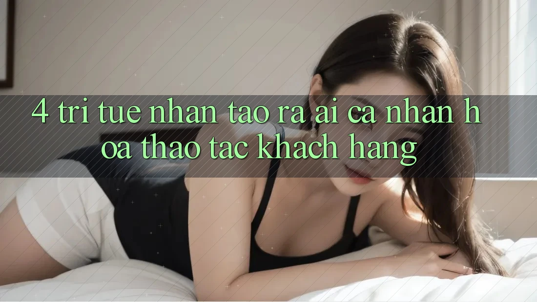 4. Trí Tuệ Nhân Tạo ra (AI) Cá Nhân Hóa Thao tác Khách Hàng