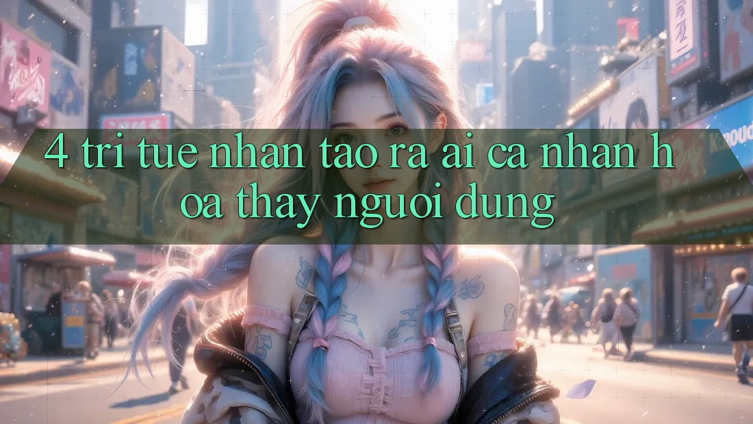 4. Trí Tuệ Nhân Tạo ra (AI) Cá Nhân Hóa Thấy Người dùng