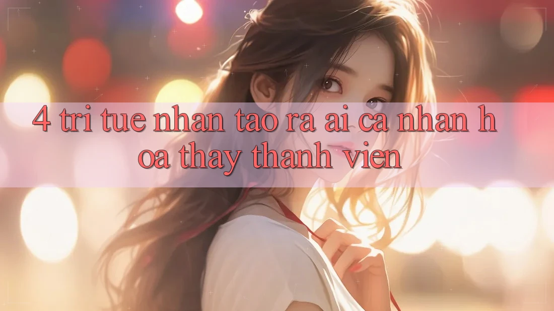 4. Trí Tuệ Nhân Tạo ra (AI) Cá Nhân Hóa Thấy Thành viên