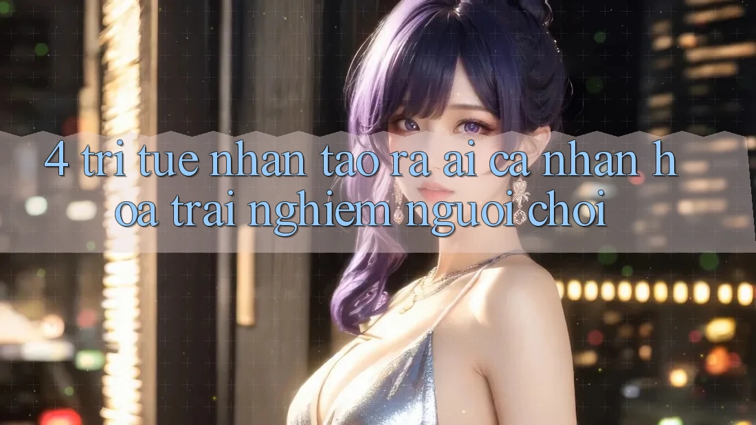 4. Trí Tuệ Nhân Tạo ra (AI) Cá Nhân Hóa Trải Nghiệm Người chơi