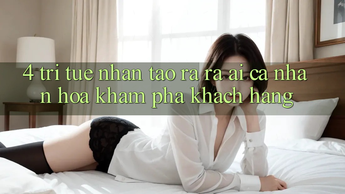 4. Trí Tuệ Nhân Tạo ra ra (AI) Cá Nhân Hóa Khám phá Khách Hàng
