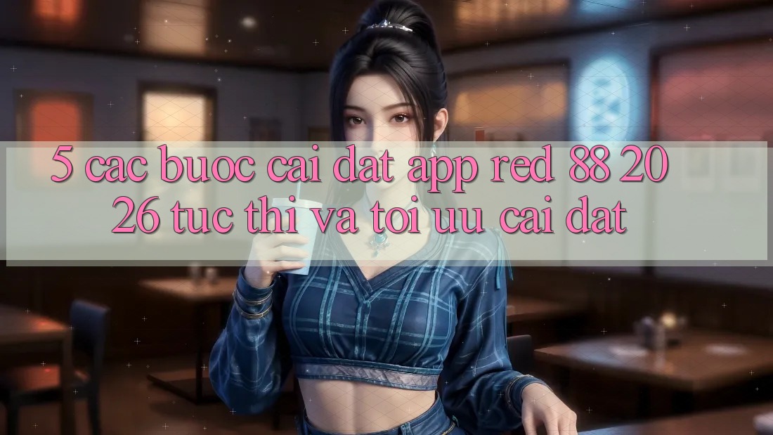 5. Các bước Cài đặt App red 88 2026 Tức thì Và Tối Ưu Cài Đặt