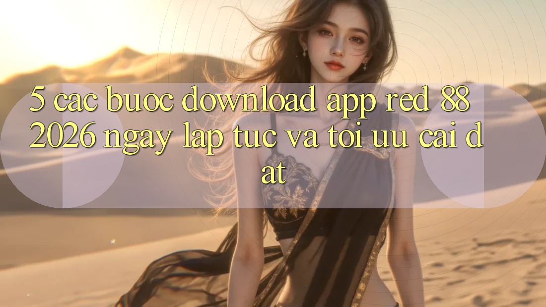 5. Các bước Download App red 88 2026 Ngay lập tức Và Tối Ưu Cài Đặt