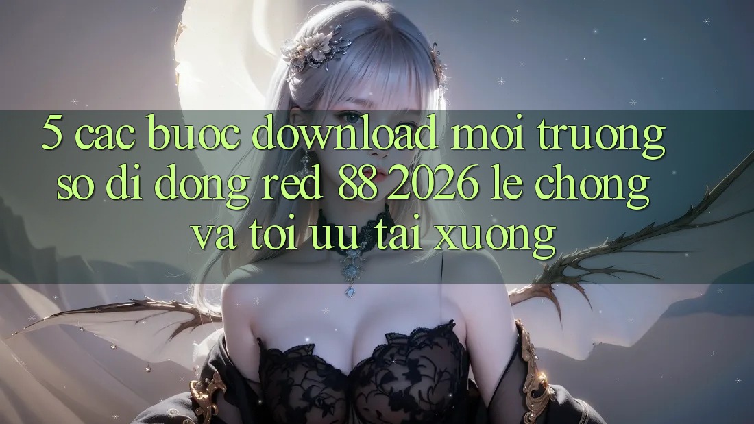 5. Các bước Download Môi trường số di động red 88 2026 Lẹ Chóng Và Tối Ưu Tải xuống