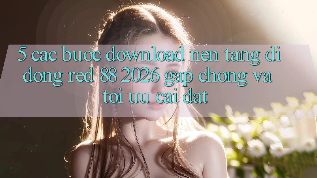 5. Các bước Download Nền tảng di động red 88 2026 Gấp Chóng Và Tối Ưu Cài Đặt
