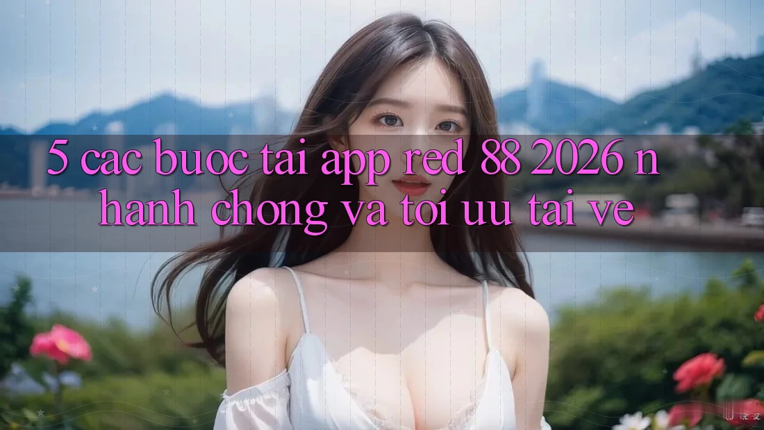 5. Các bước Tải App red 88 2026 Nhanh Chóng Và Tối Ưu Tải về