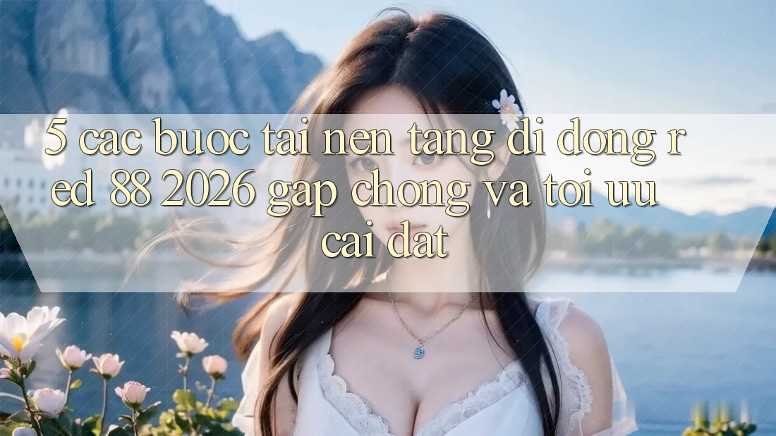 5. Các bước Tải Nền tảng di động red 88 2026 Gấp Chóng Và Tối Ưu Cài Đặt
