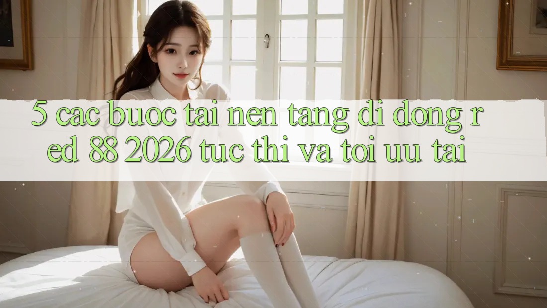 5. Các bước Tải Nền tảng di động red 88 2026 Tức thì Và Tối Ưu Tải