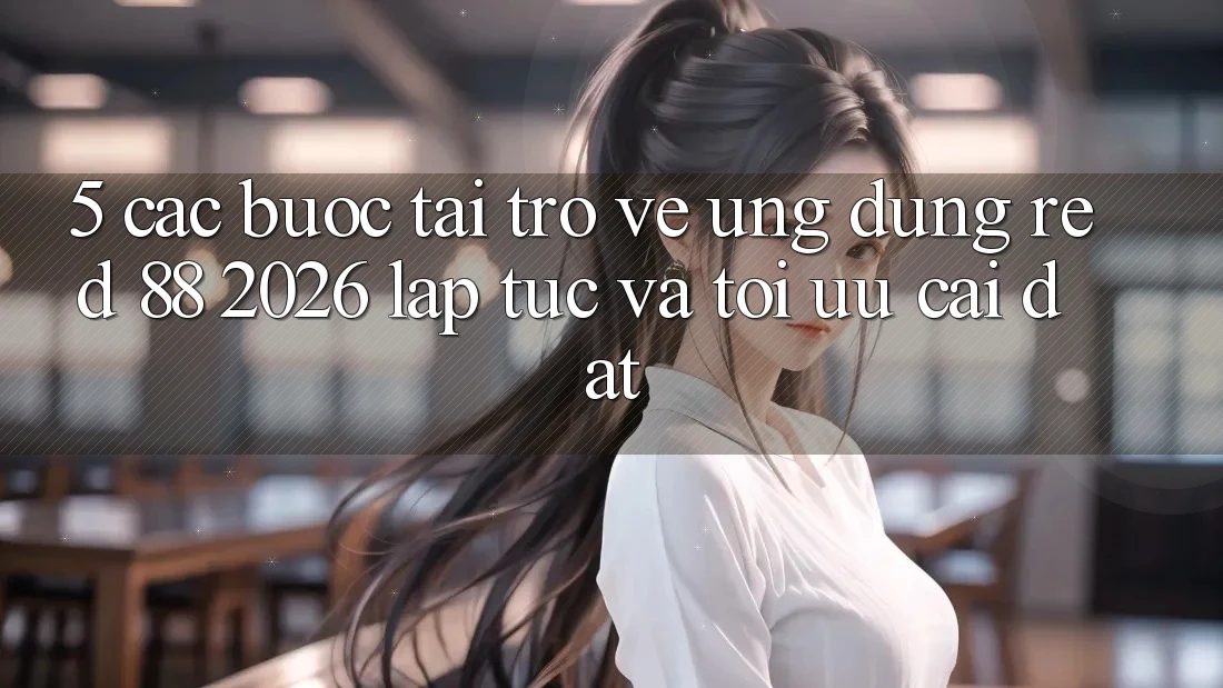 5. Các bước Tải trở về Ứng dụng red 88 2026 Lập tức Và Tối Ưu Cài Đặt