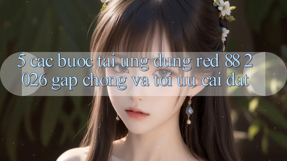 5. Các bước Tải Ứng dụng red 88 2026 Gấp Chóng Và Tối Ưu Cài Đặt