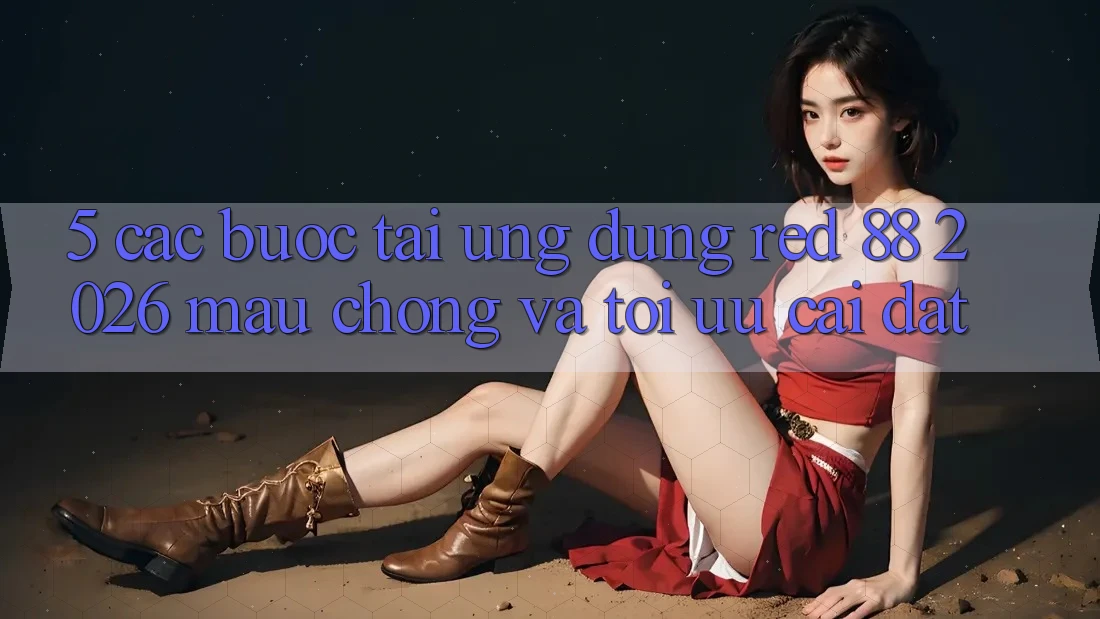 5. Các bước Tải Ứng dụng red 88 2026 Mau Chóng Và Tối Ưu Cài Đặt