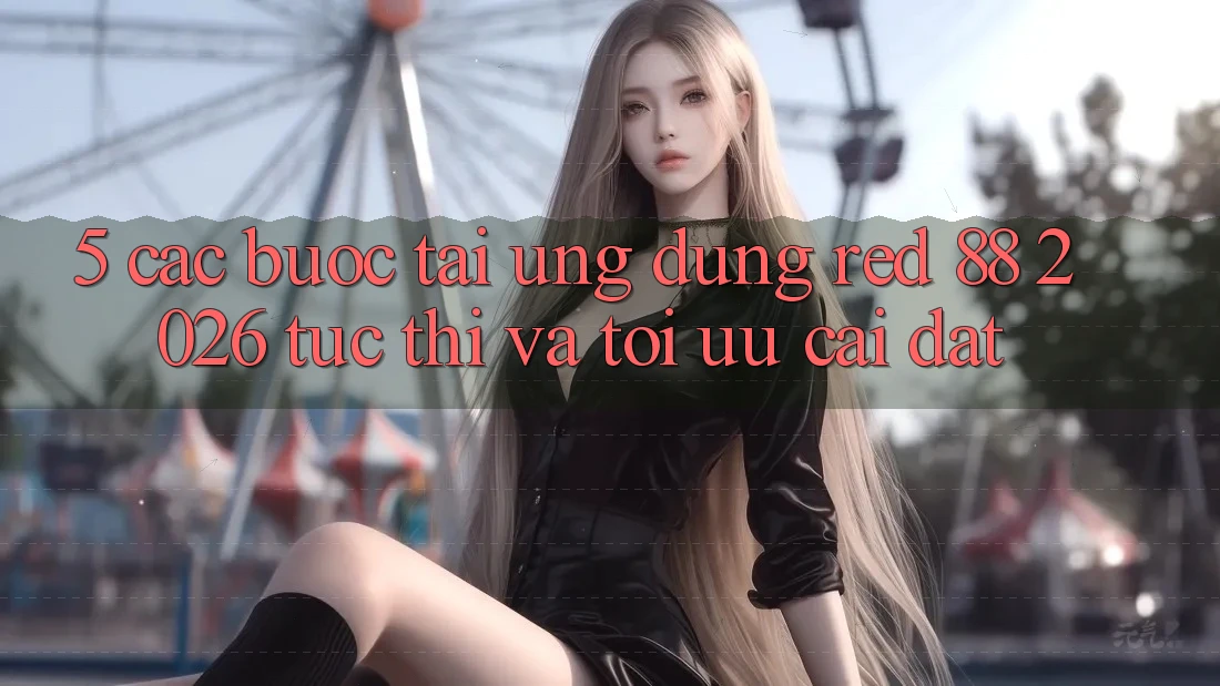 5. Các bước Tải Ứng dụng red 88 2026 Tức thì Và Tối Ưu Cài Đặt