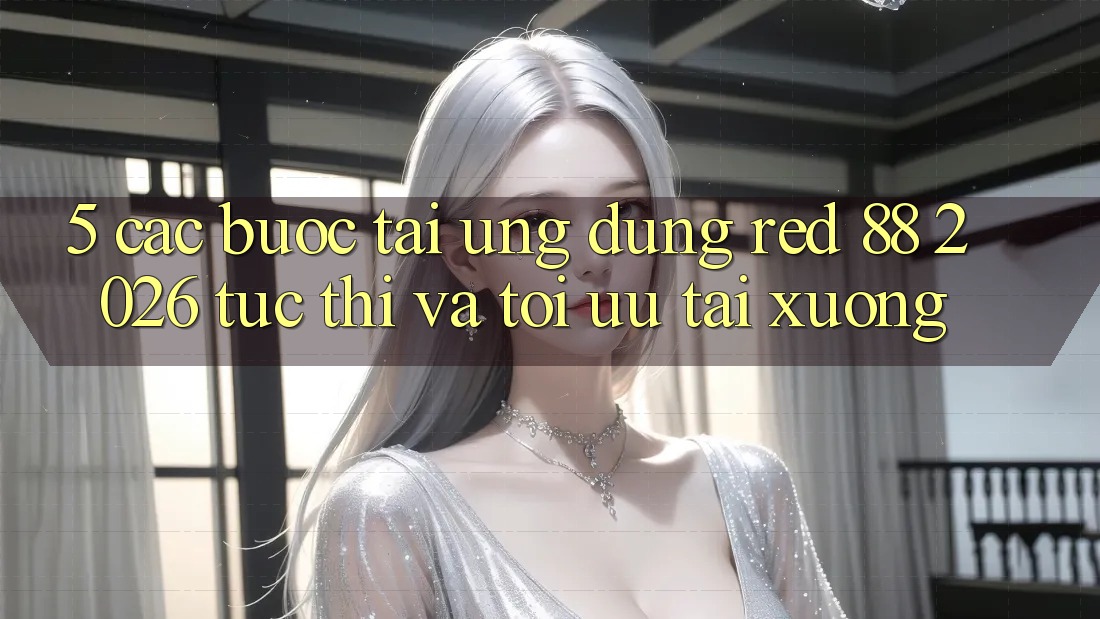 5. Các bước Tải Ứng dụng red 88 2026 Tức thì Và Tối Ưu Tải xuống