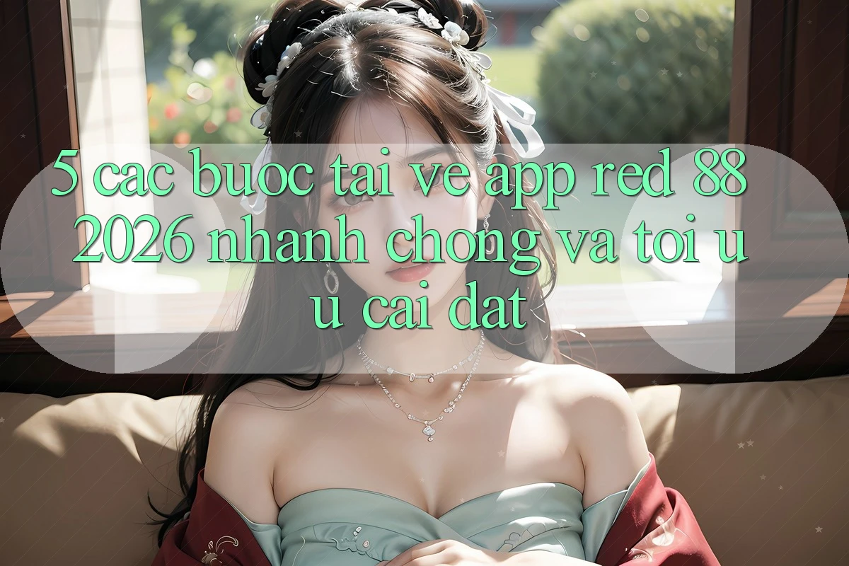 5. Các bước Tải về App red 88 2026 Nhanh Chóng Và Tối Ưu Cài Đặt