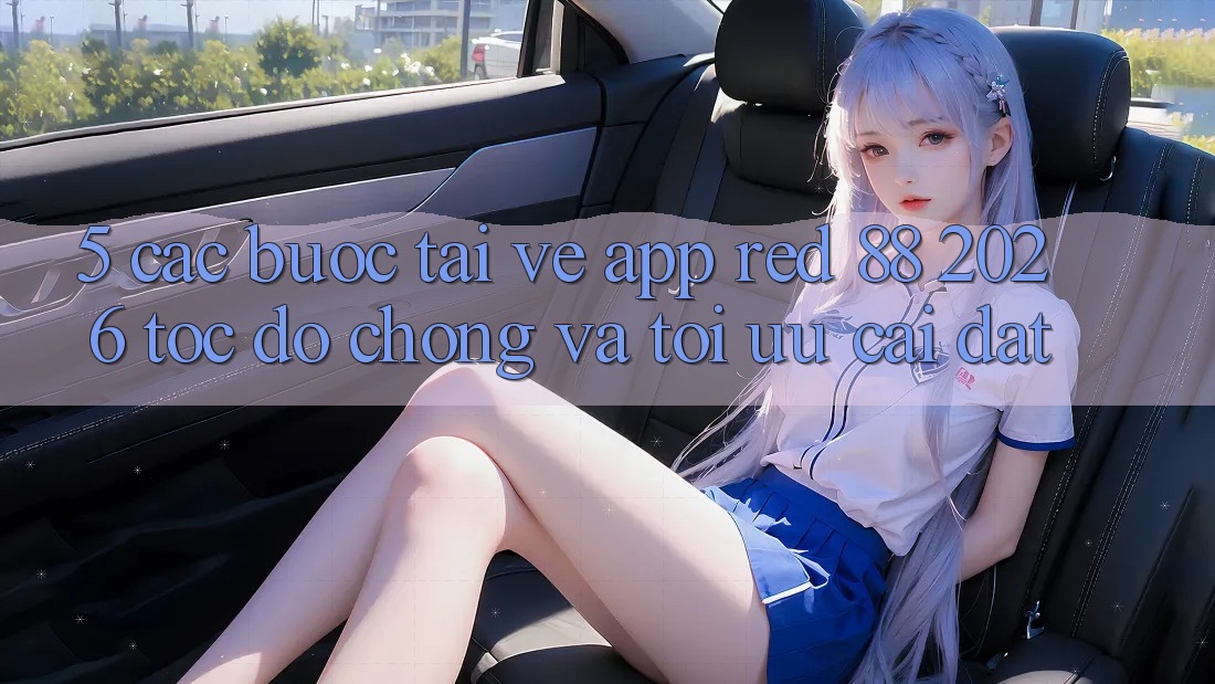 5. Các bước Tải về App red 88 2026 Tốc độ Chóng Và Tối Ưu Cài Đặt