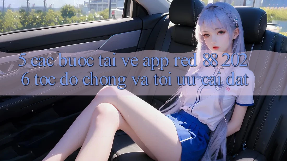 5. Các bước Tải về App red 88 2026 Tốc độ Chóng Và Tối Ưu Cài Đặt