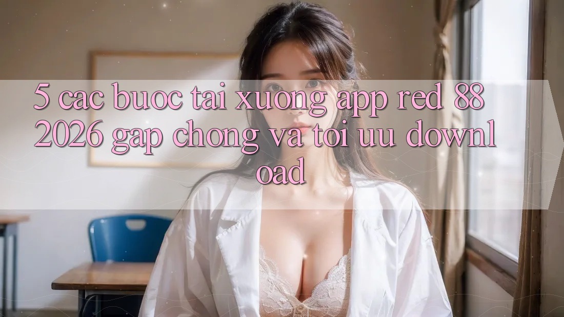 5. Các bước Tải xuống App red 88 2026 Gấp Chóng Và Tối Ưu Download