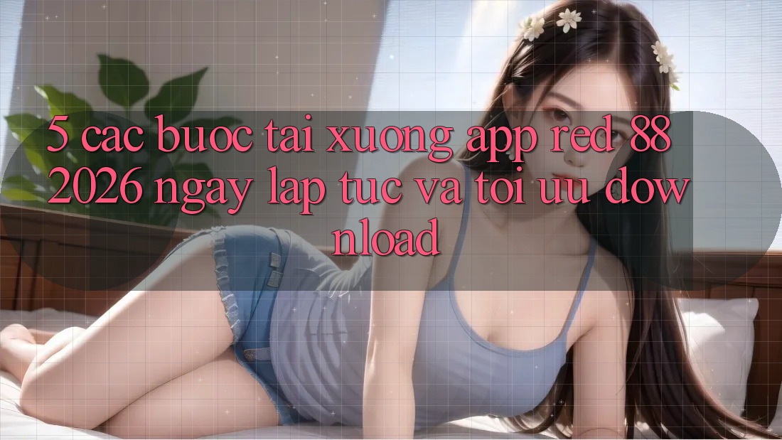 5. Các bước Tải xuống App red 88 2026 Ngay lập tức Và Tối Ưu Download