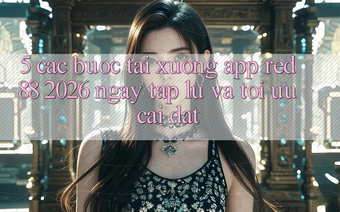 5. Các bước Tải xuống App red 88 2026 Ngay tắp lự Và Tối Ưu Cài Đặt