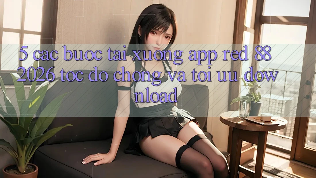 5. Các bước Tải xuống App red 88 2026 Tốc độ Chóng Và Tối Ưu Download