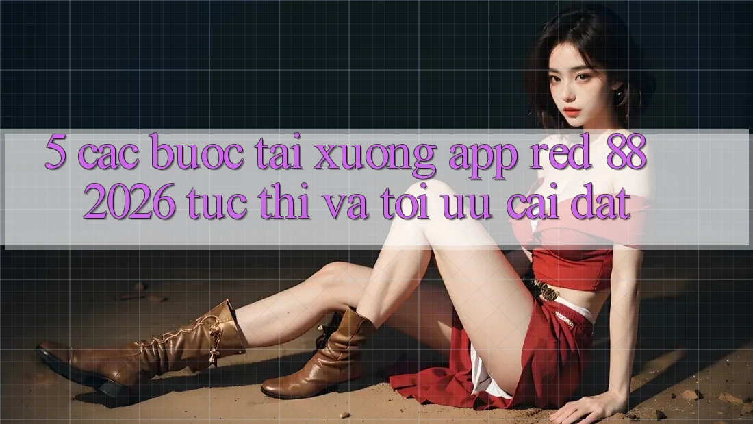 5. Các bước Tải xuống App red 88 2026 Tức thì Và Tối Ưu Cài Đặt