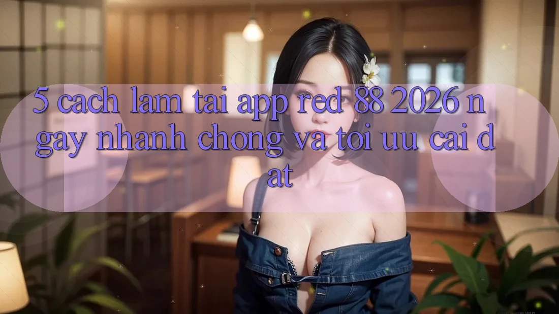 5. Cách làm Tải App red 88 2026 Ngay nhanh chóng Và Tối Ưu Cài Đặt