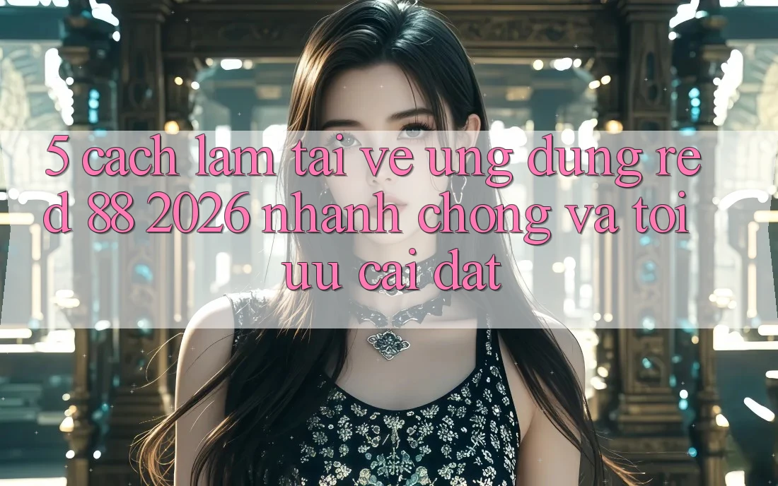 5. Cách làm Tải về Ứng dụng red 88 2026 Nhanh Chóng Và Tối Ưu Cài Đặt