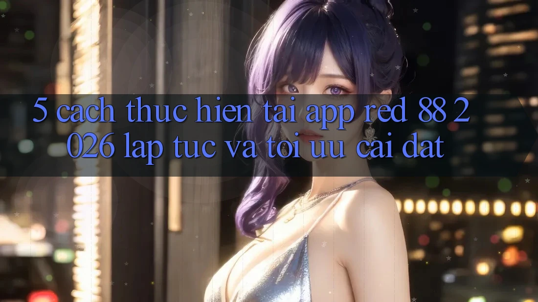 5. Cách thực hiện Tải App red 88 2026 Lập tức Và Tối Ưu Cài Đặt