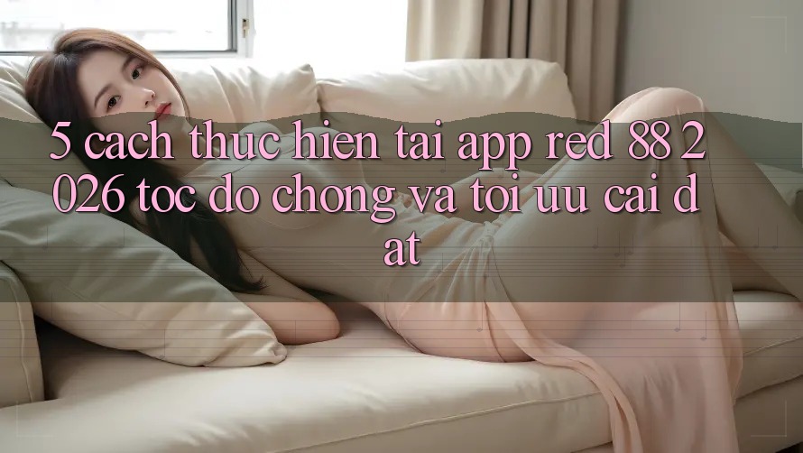 5. Cách thực hiện Tải App red 88 2026 Tốc độ Chóng Và Tối Ưu Cài Đặt