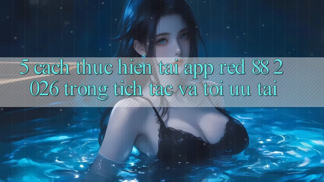 5. Cách thực hiện Tải App red 88 2026 Trong tích tắc Và Tối Ưu Tải