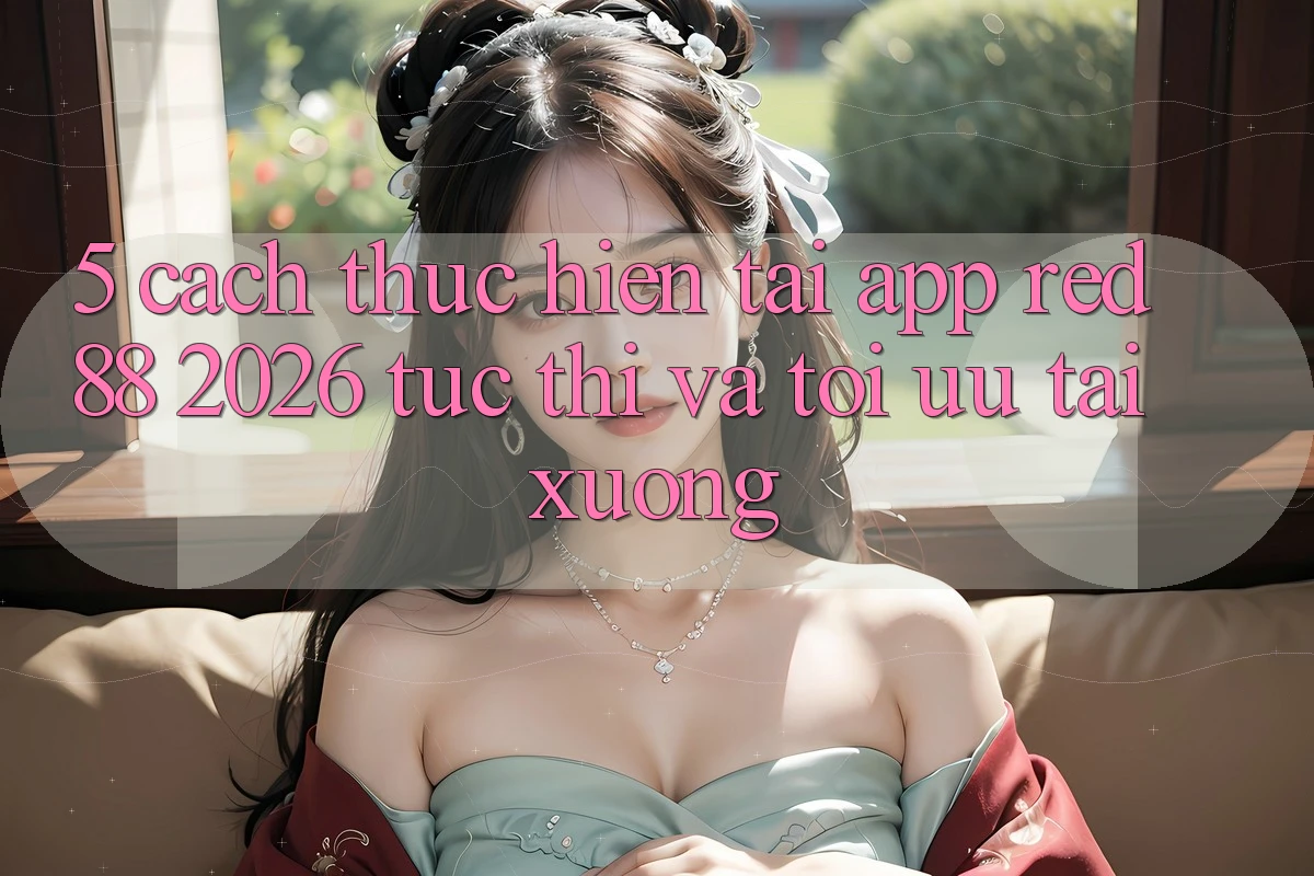 5. Cách thực hiện Tải App red 88 2026 Tức thì Và Tối Ưu Tải xuống