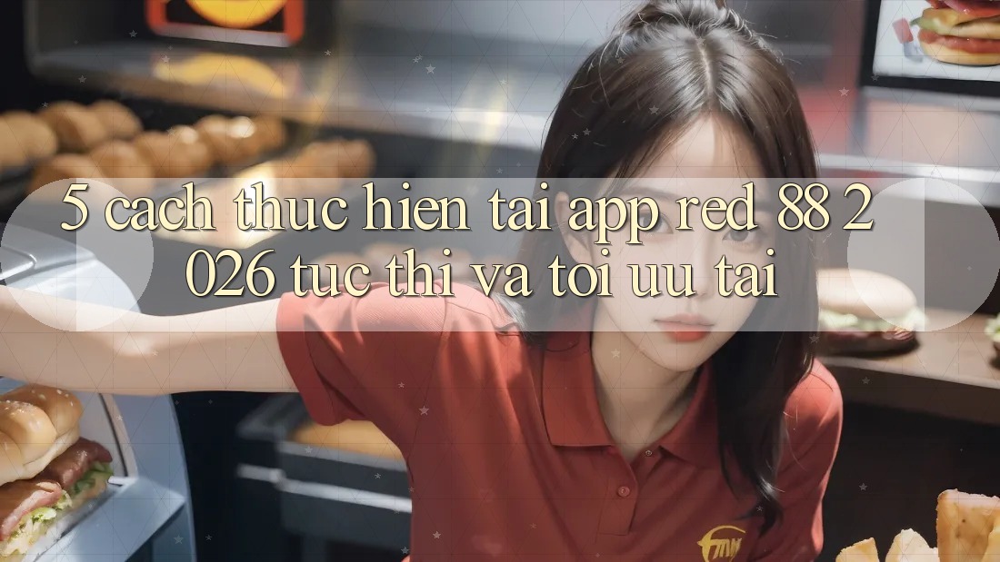 5. Cách thực hiện Tải App red 88 2026 Tức thì Và Tối Ưu Tải