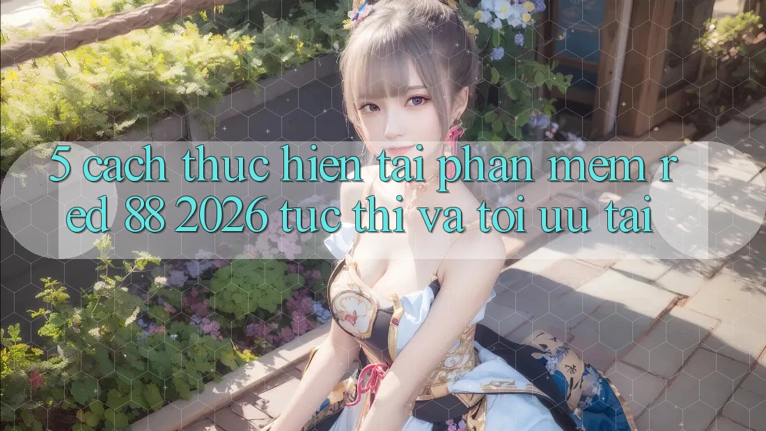 5. Cách thực hiện Tải Phần mềm red 88 2026 Tức thì Và Tối Ưu Tải